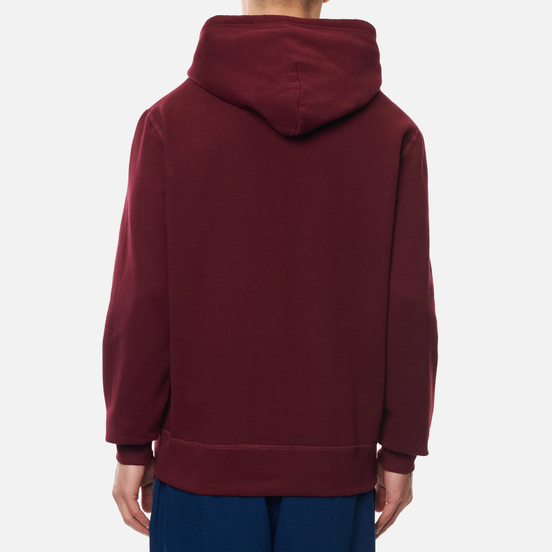 Мужская толстовка Polo Ralph Lauren Embroidered Pony Fleece Hoodie Classic Wine