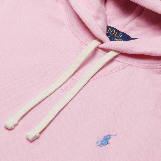 Мужская толстовка Polo Ralph Lauren Embroidered Pony Fleece Hoodie Carmel Pink