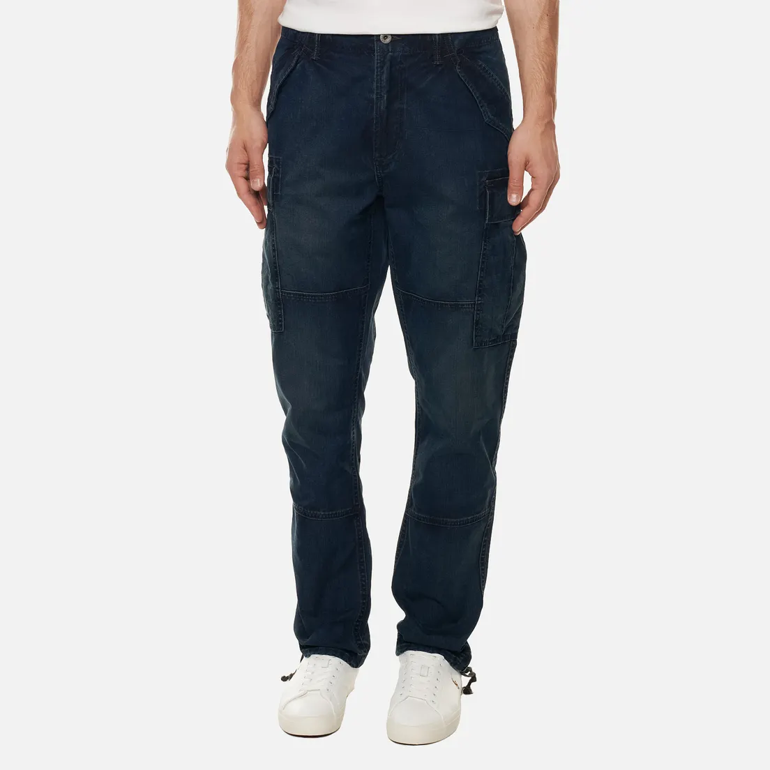 Polo Ralph Lauren Мужские джинсы Modern M43 Cargo Slim Fit Novel Denim