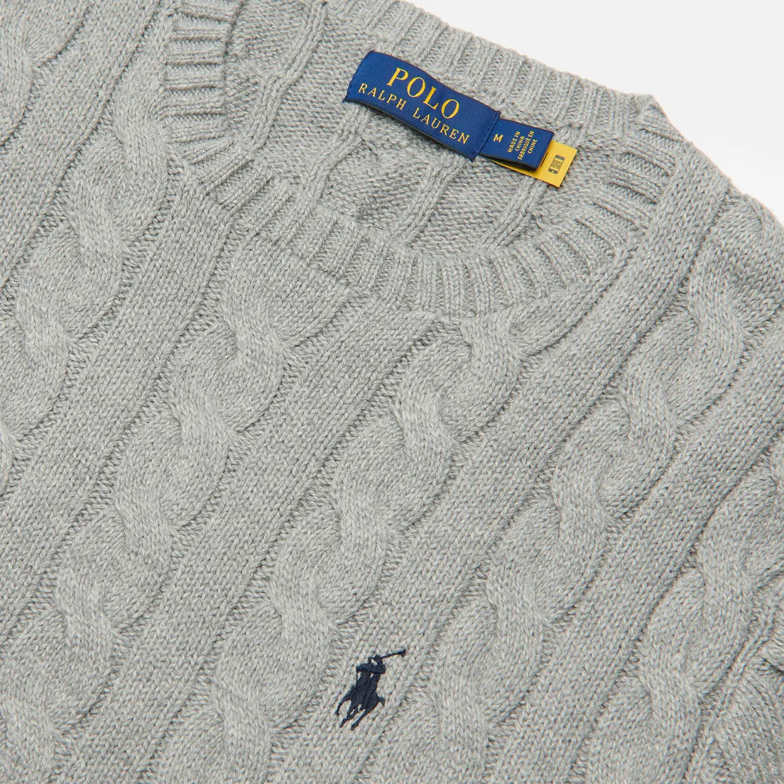 Polo Ralph Lauren Мужской свитер Driver Cotton Cable