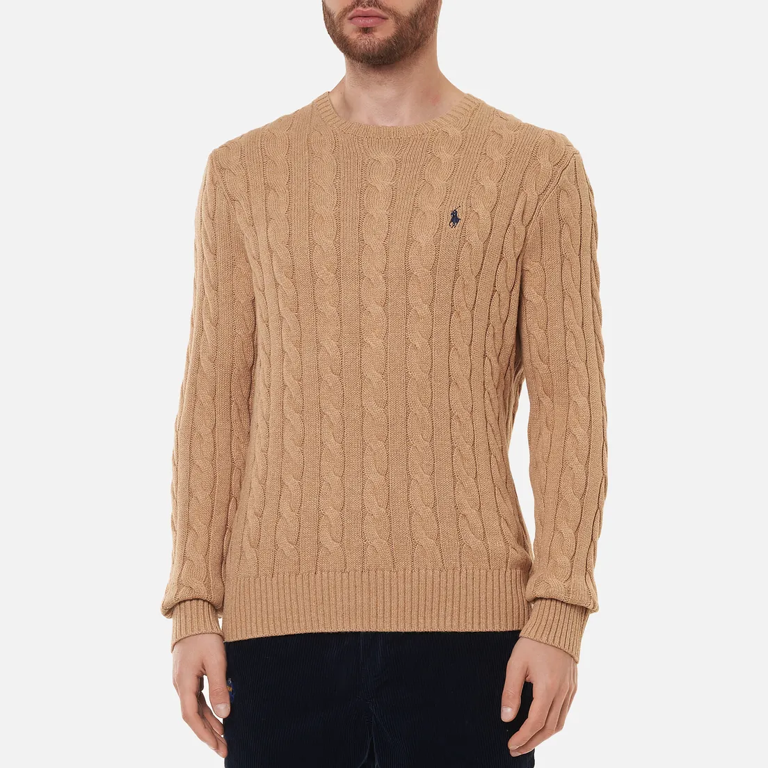 Polo Ralph Lauren Мужской свитер Driver Cotton Cable
