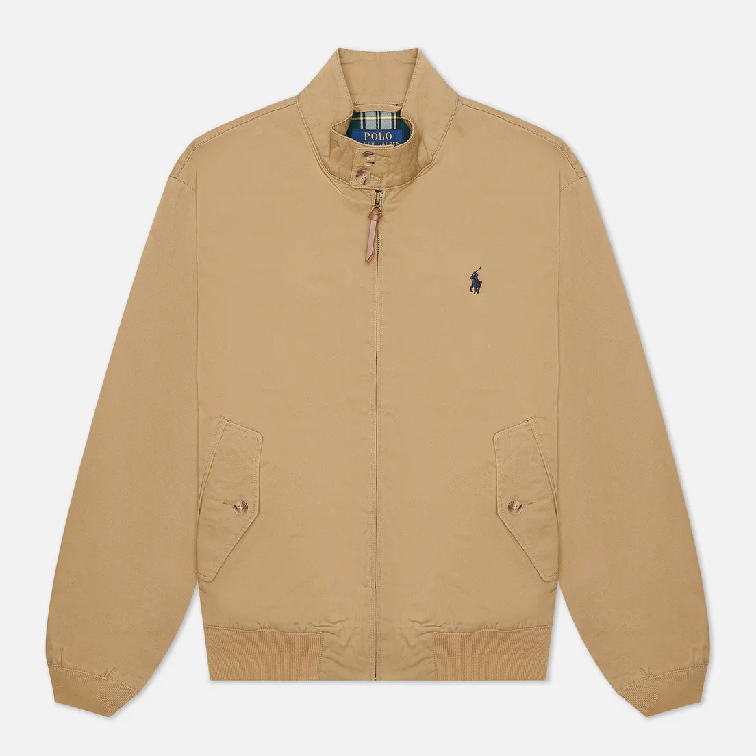 Polo Ralph Lauren Мужская куртка харрингтон Twill Mockneck City Baracuda