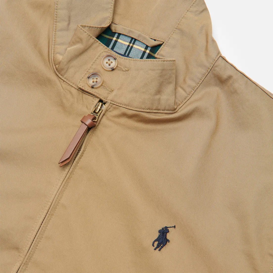 Polo Ralph Lauren Мужская куртка харрингтон Twill Mockneck City Baracuda
