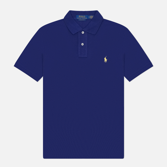 Мужское поло Polo Ralph Lauren The Iconic Basic Mesh Custom Slim Fit