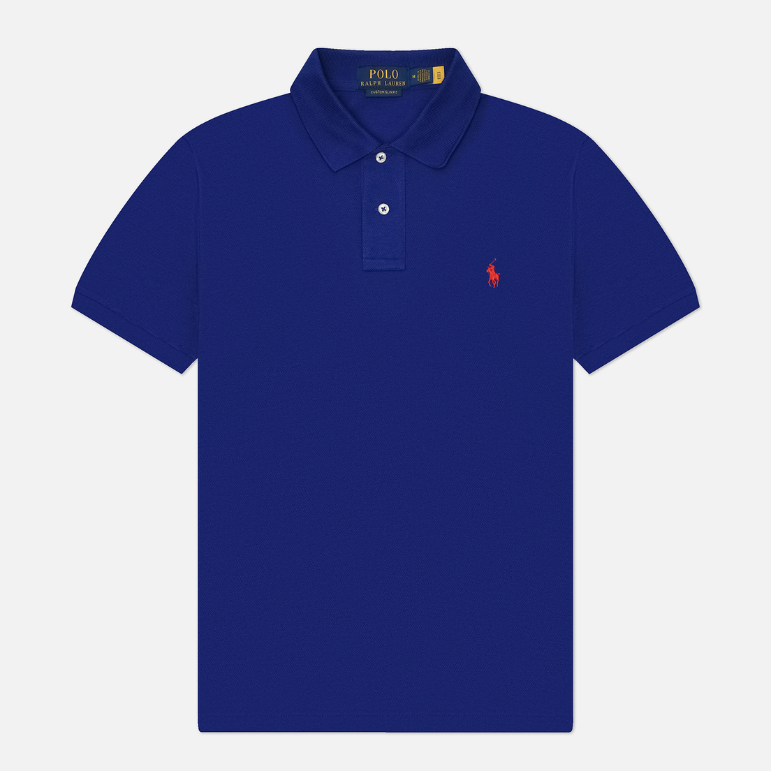 Polo Ralph Lauren Мужское поло The Iconic Basic Mesh Custom Slim Fit