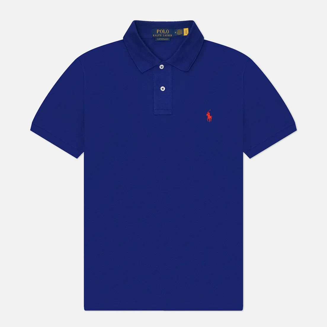 Polo Ralph Lauren Мужское поло The Iconic Basic Mesh Custom Slim Fit