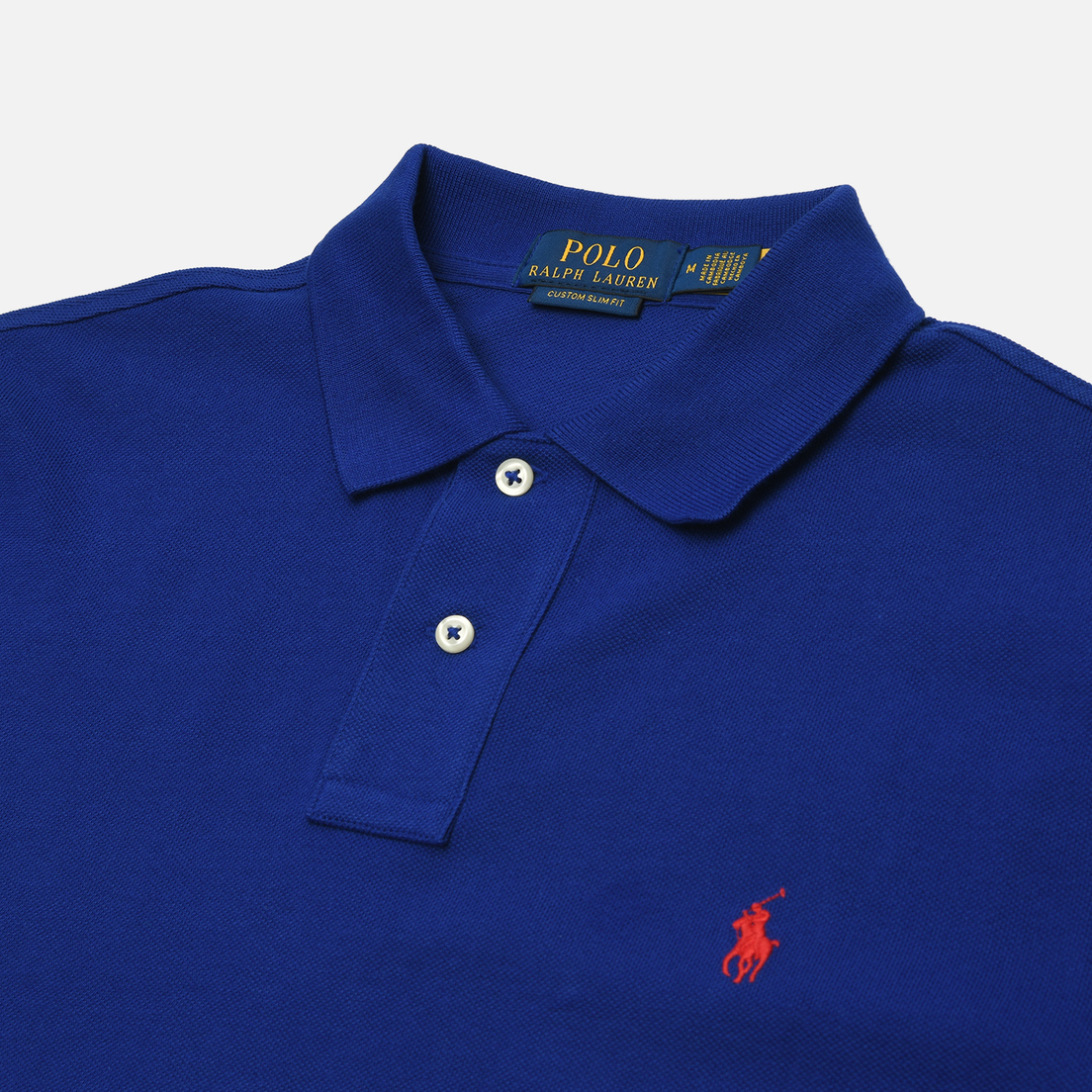 Polo Ralph Lauren Мужское поло The Iconic Basic Mesh Custom Slim Fit