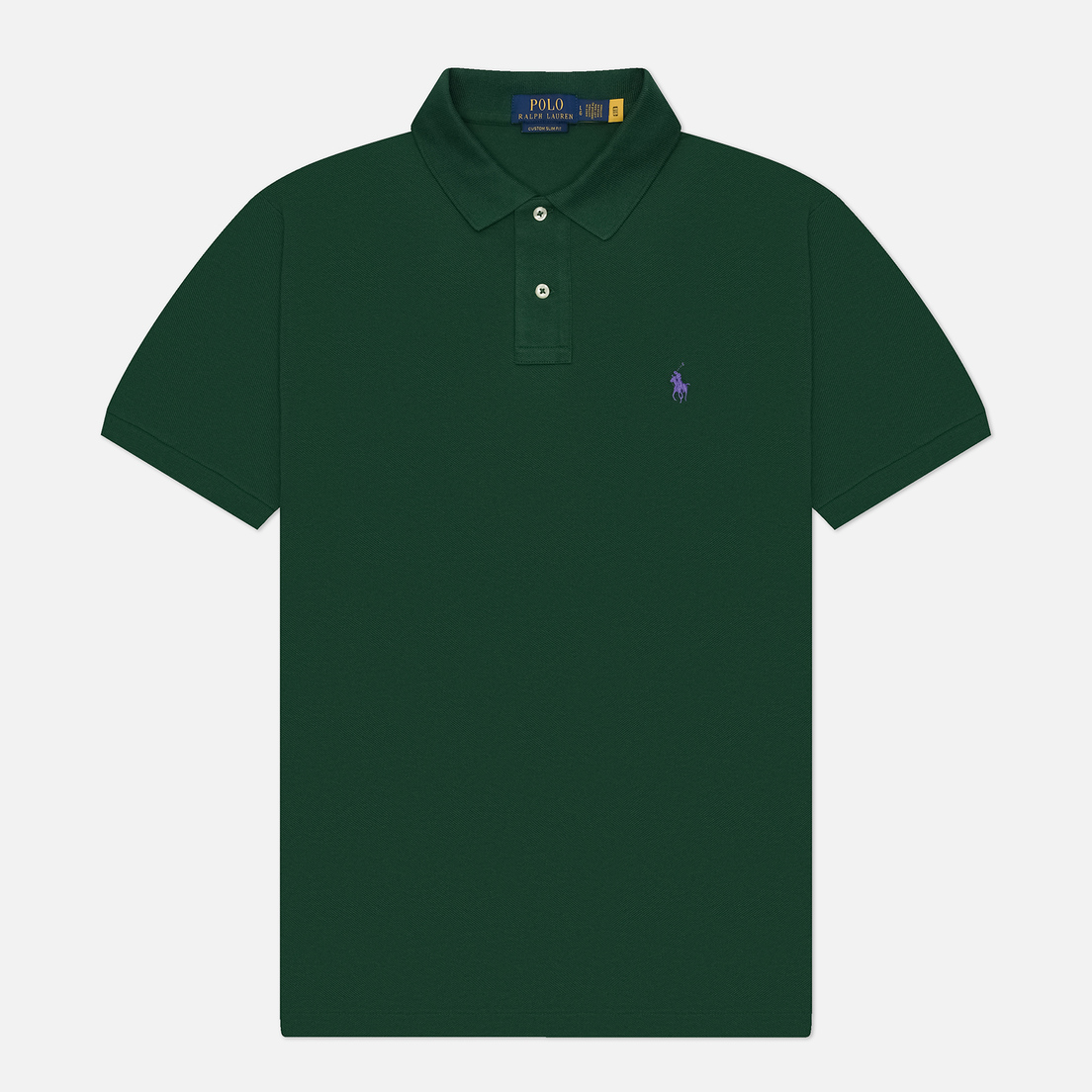 Polo Ralph Lauren Мужское поло The Iconic Basic Mesh Custom Slim Fit