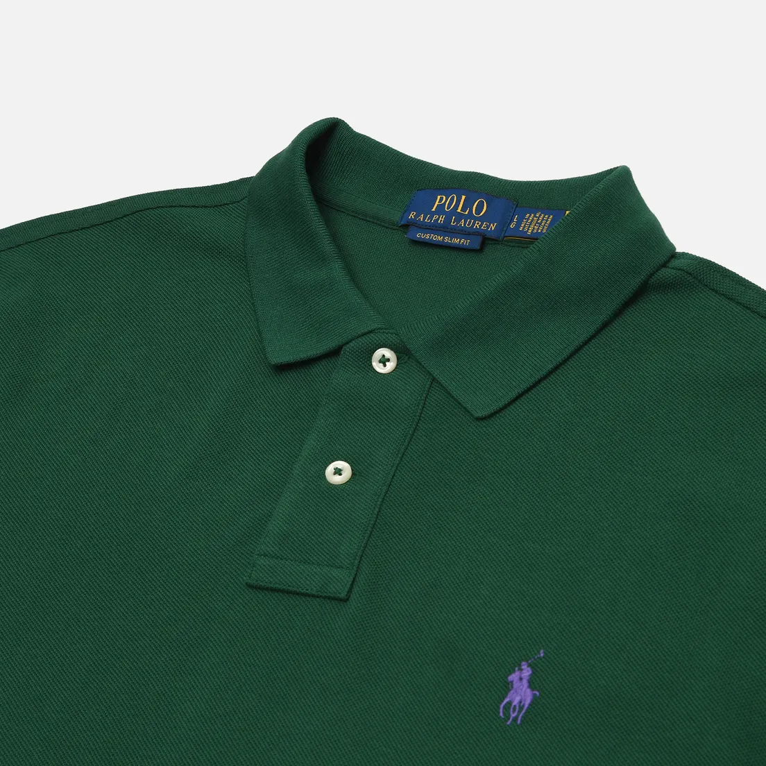 Polo Ralph Lauren Мужское поло The Iconic Basic Mesh Custom Slim Fit