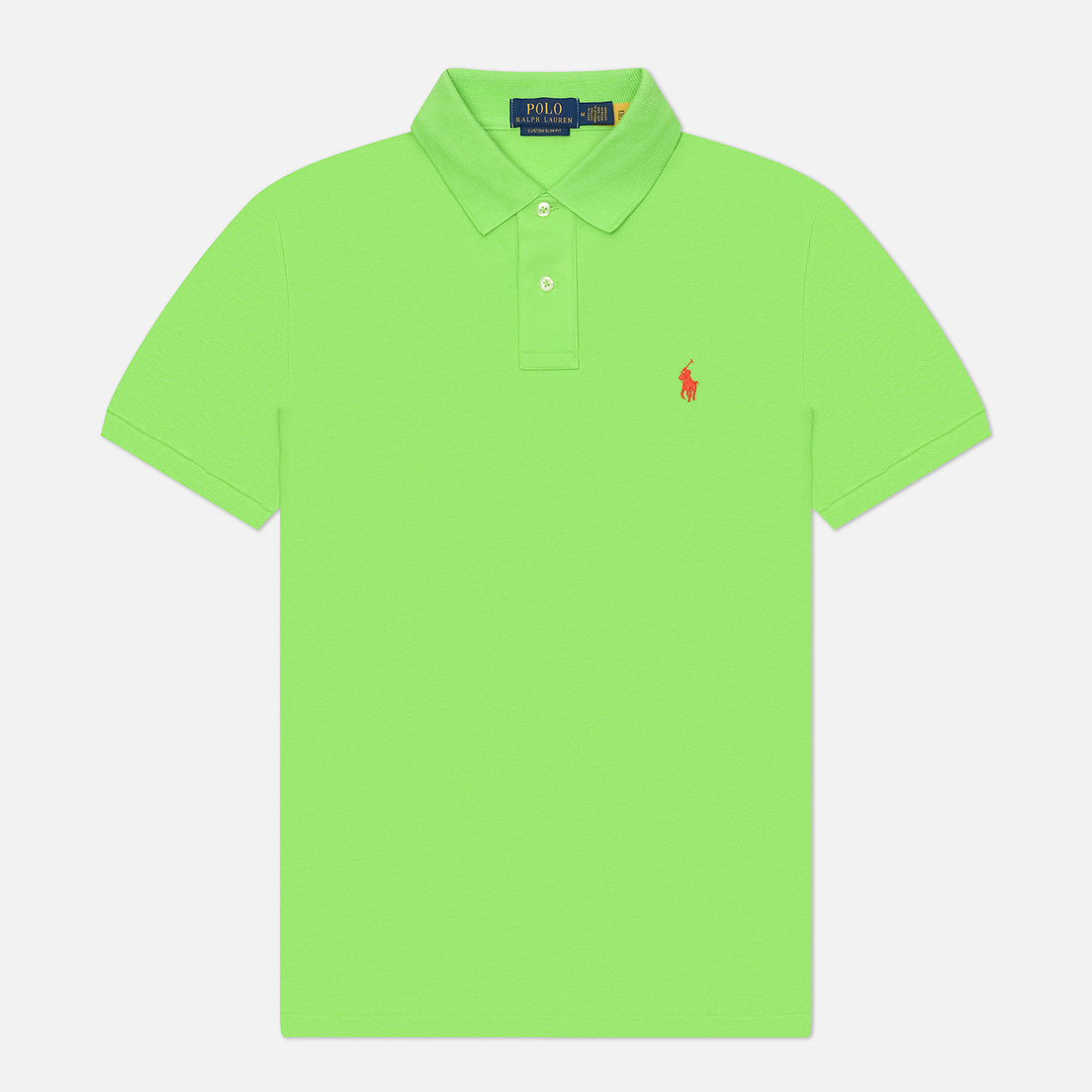 Polo Ralph Lauren Мужское поло The Iconic Basic Mesh Custom Slim Fit