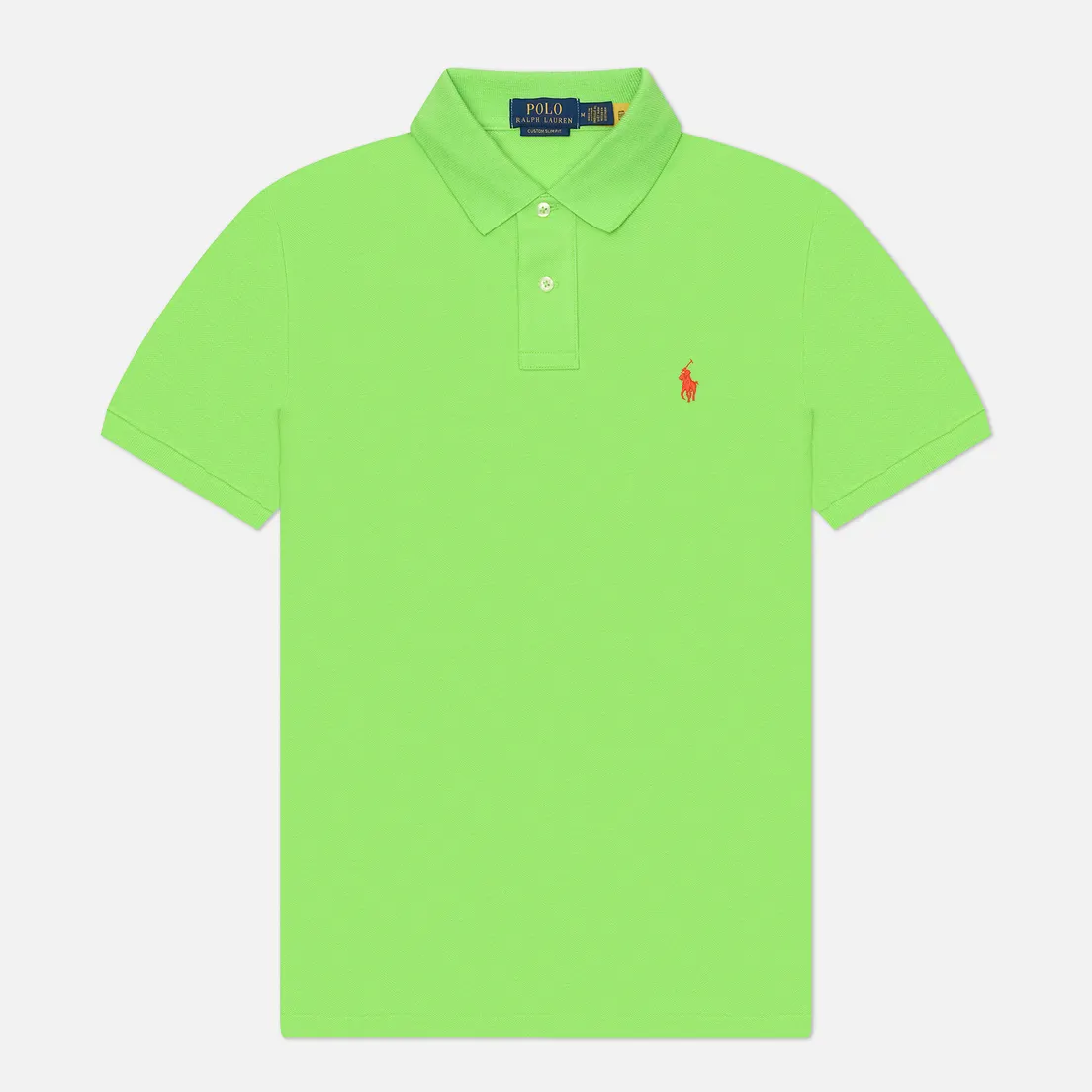 Polo Ralph Lauren Мужское поло The Iconic Basic Mesh Custom Slim Fit