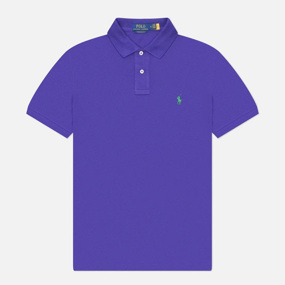 Polo Ralph Lauren Мужское поло The Iconic Basic Mesh Custom Slim Fit