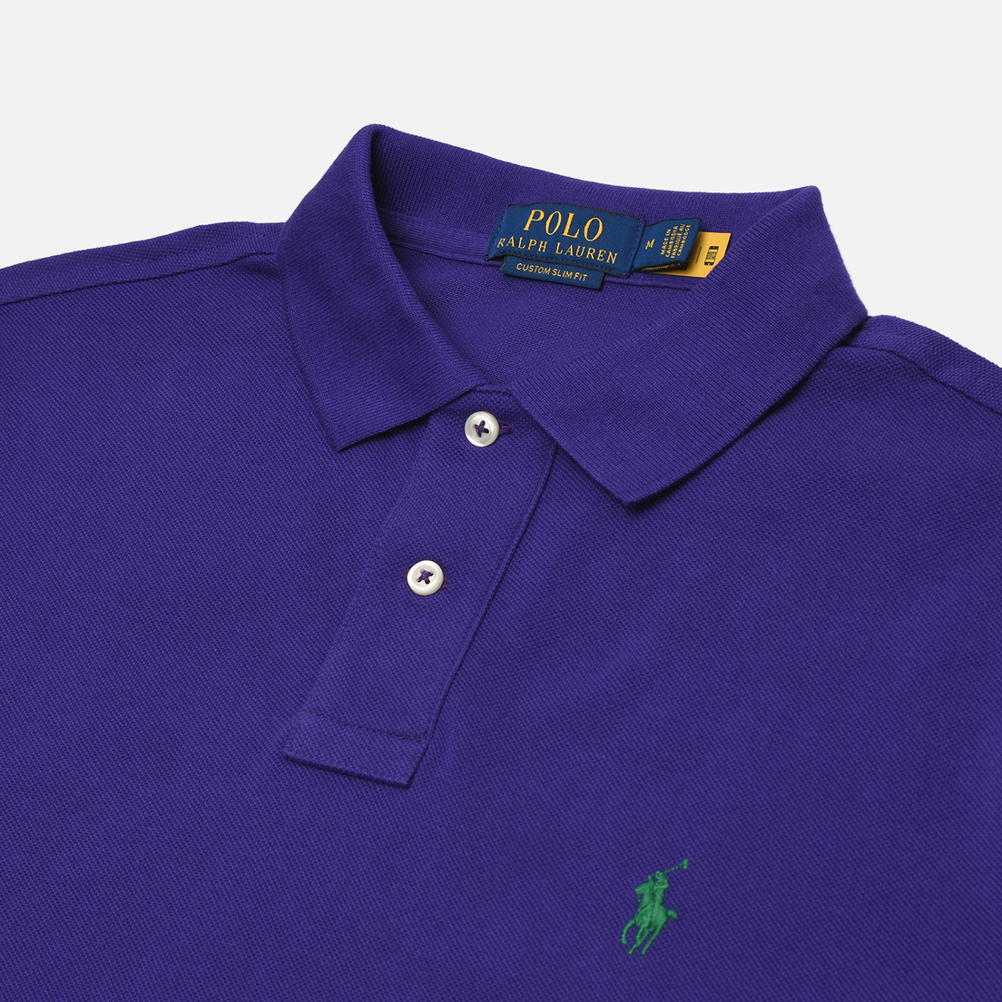 Polo Ralph Lauren Мужское поло The Iconic Basic Mesh Custom Slim Fit