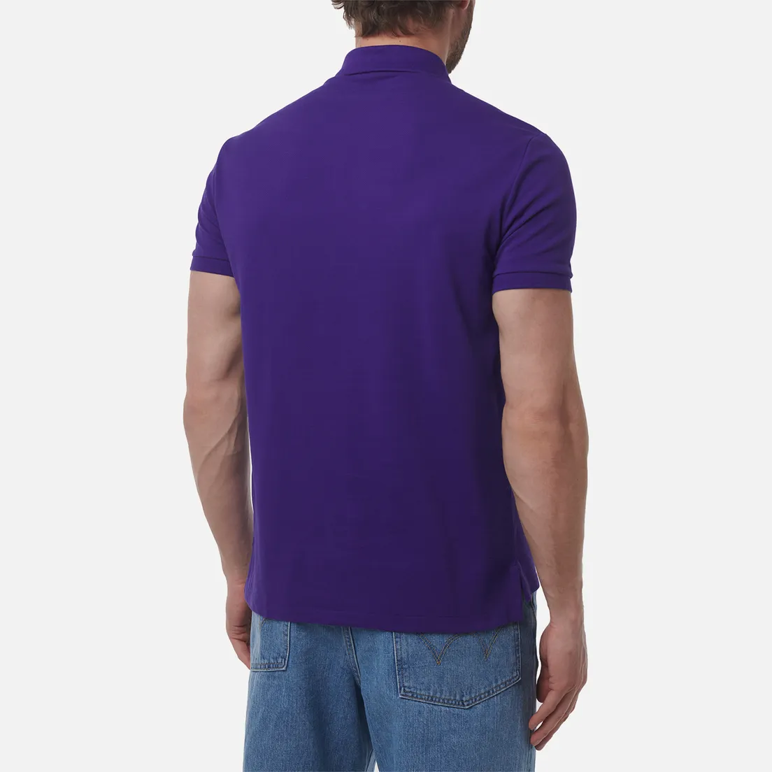 Polo Ralph Lauren Мужское поло The Iconic Basic Mesh Custom Slim Fit
