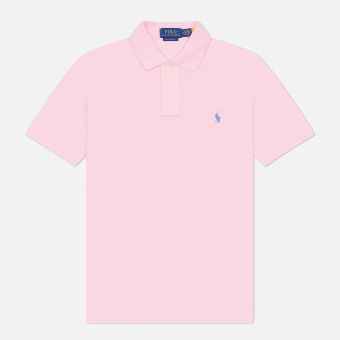 Мужское поло Polo Ralph Lauren The Iconic Basic Mesh Custom Slim Fit