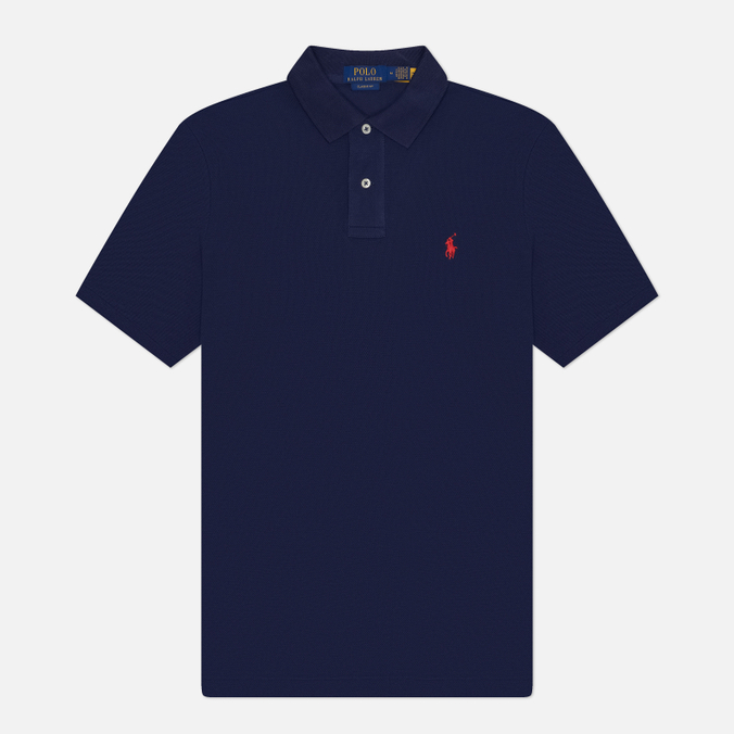Мужское поло Polo Ralph Lauren Custom Slim Fit Mesh