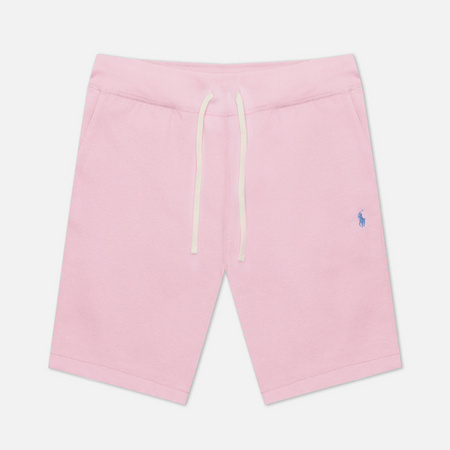 Мужские шорты Polo Ralph Lauren Cabin Fleece, цвет розовый, размер S
