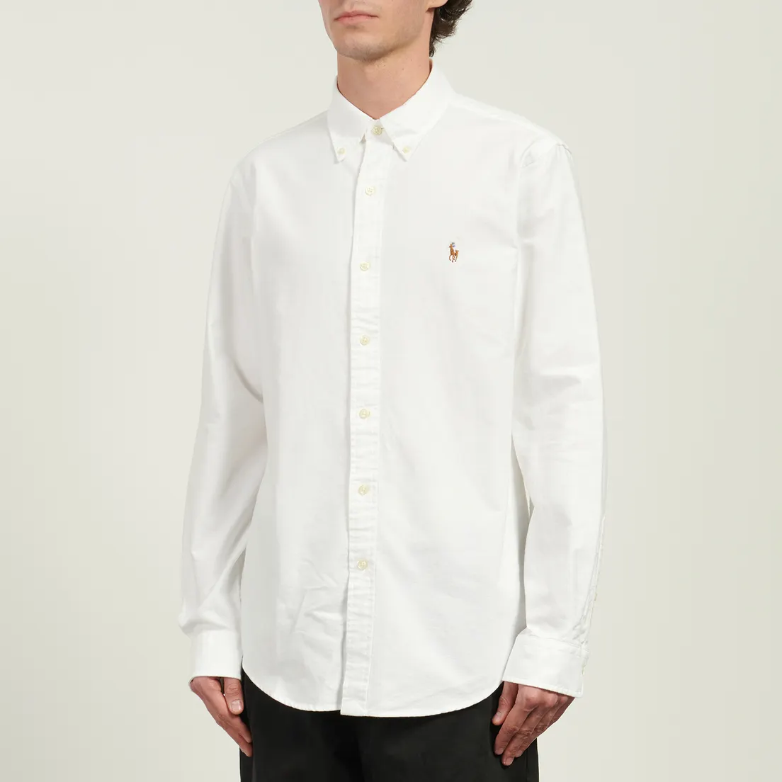 Polo Ralph Lauren Мужская рубашка Classic Oxford Custom Fit