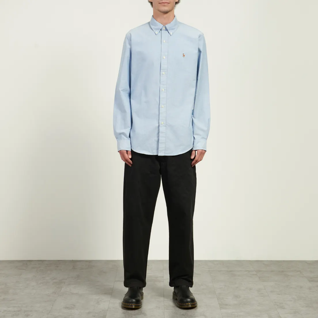 Polo Ralph Lauren Мужская рубашка Classic Oxford Custom Fit