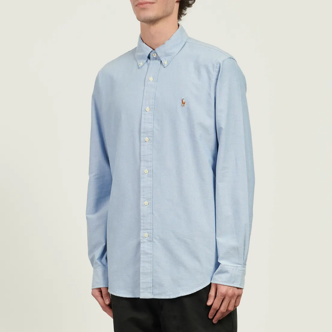 Polo Ralph Lauren Мужская рубашка Classic Oxford Custom Fit