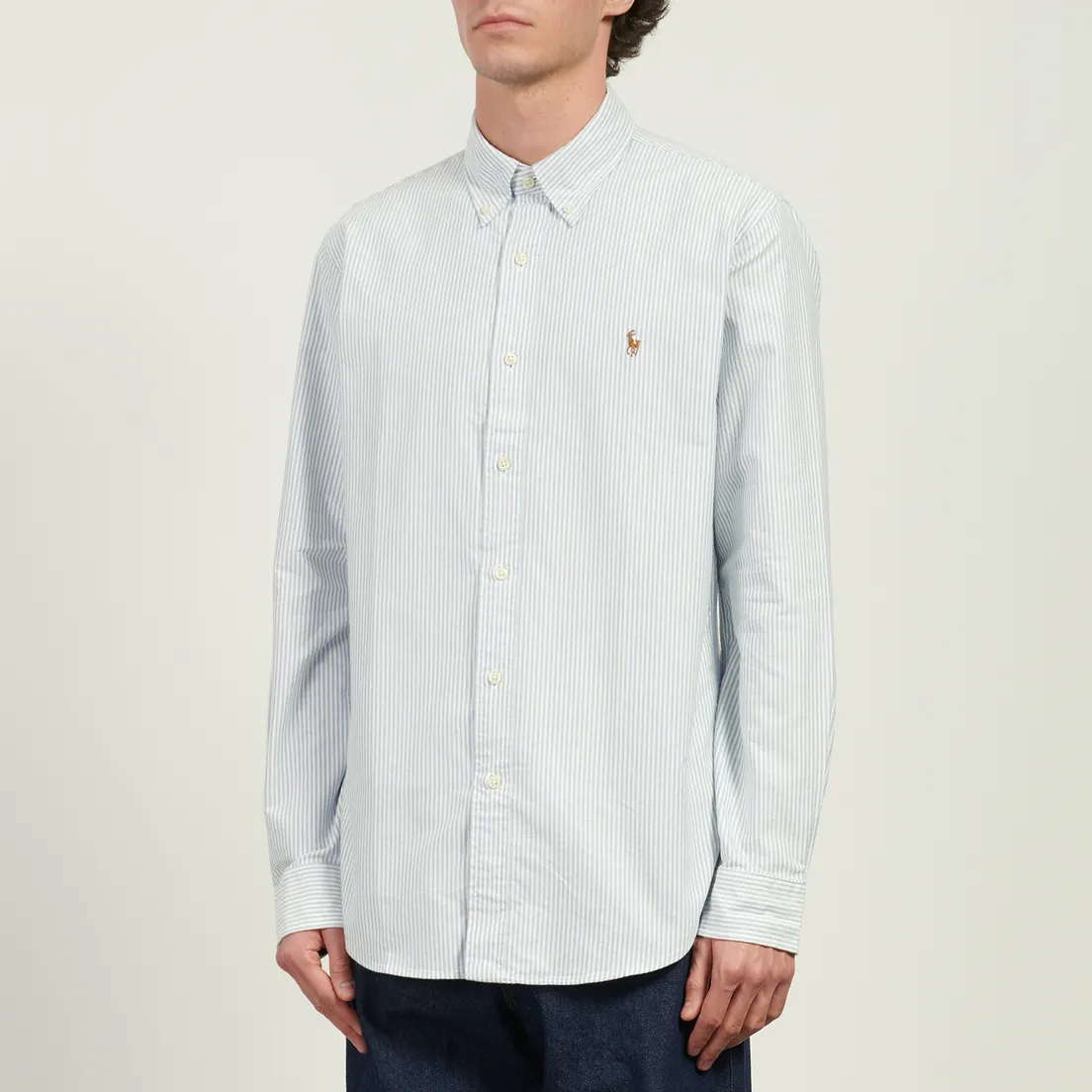 Polo Ralph Lauren Мужская рубашка Classic Oxford Custom Fit