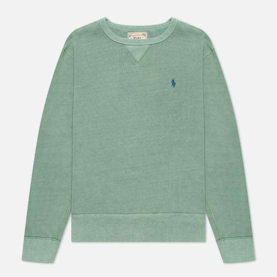 Мужская толстовка Polo Ralph Lauren Garment Dyed Fleece Pistachio