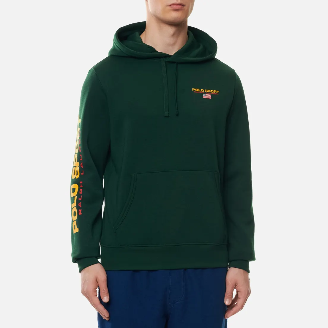 Polo Ralph Lauren Мужская толстовка Polo Sport Hoodie Neon Fleece