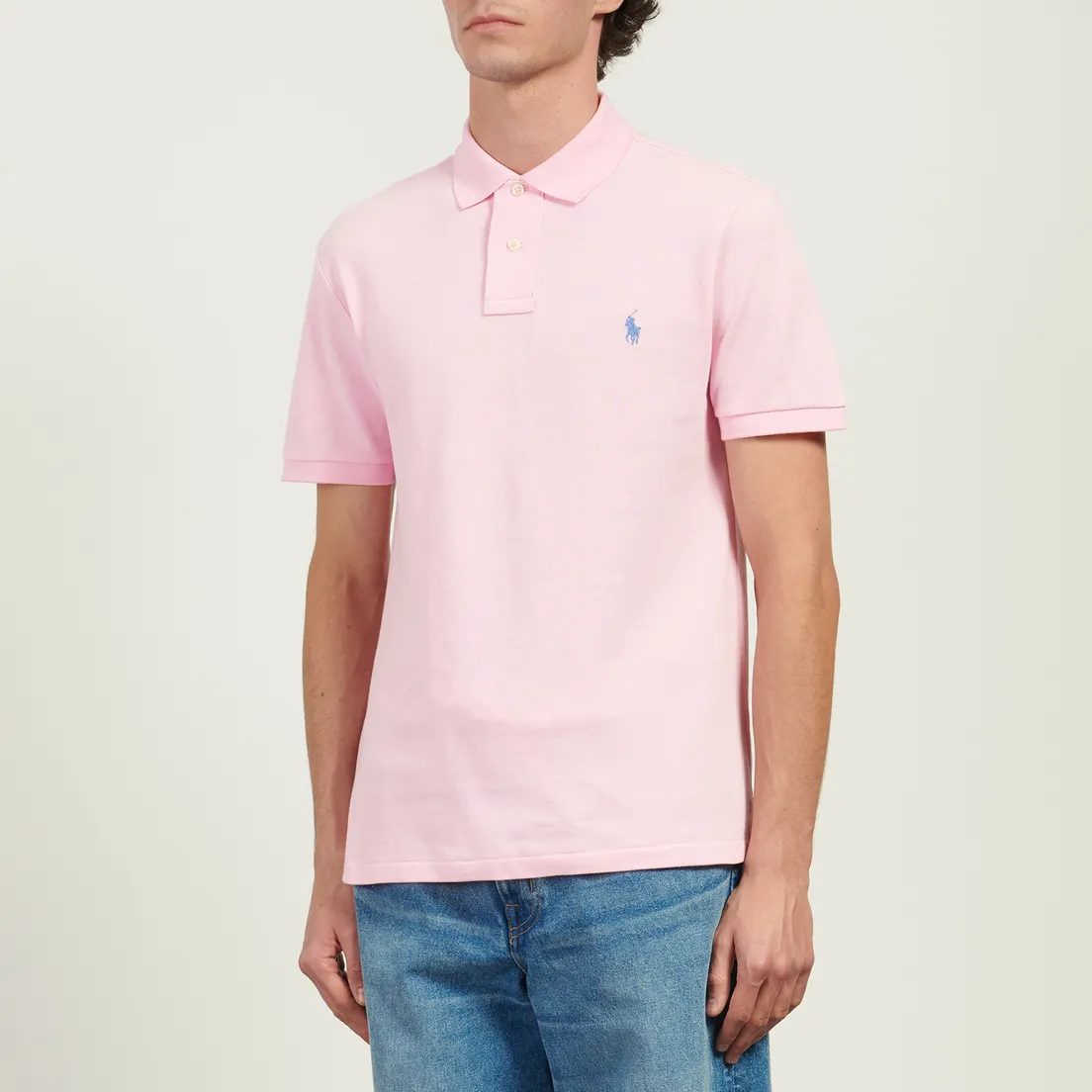 Polo Ralph Lauren Мужское поло The Iconic Basic Mesh Slim Fit