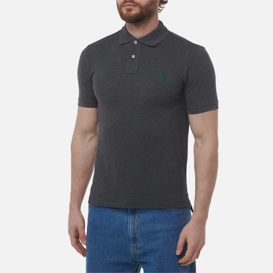 Polo Ralph Lauren Мужское поло The Iconic Basic Mesh Slim Fit