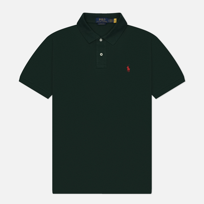 Мужское поло Polo Ralph Lauren The Iconic Basic Mesh Slim Fit