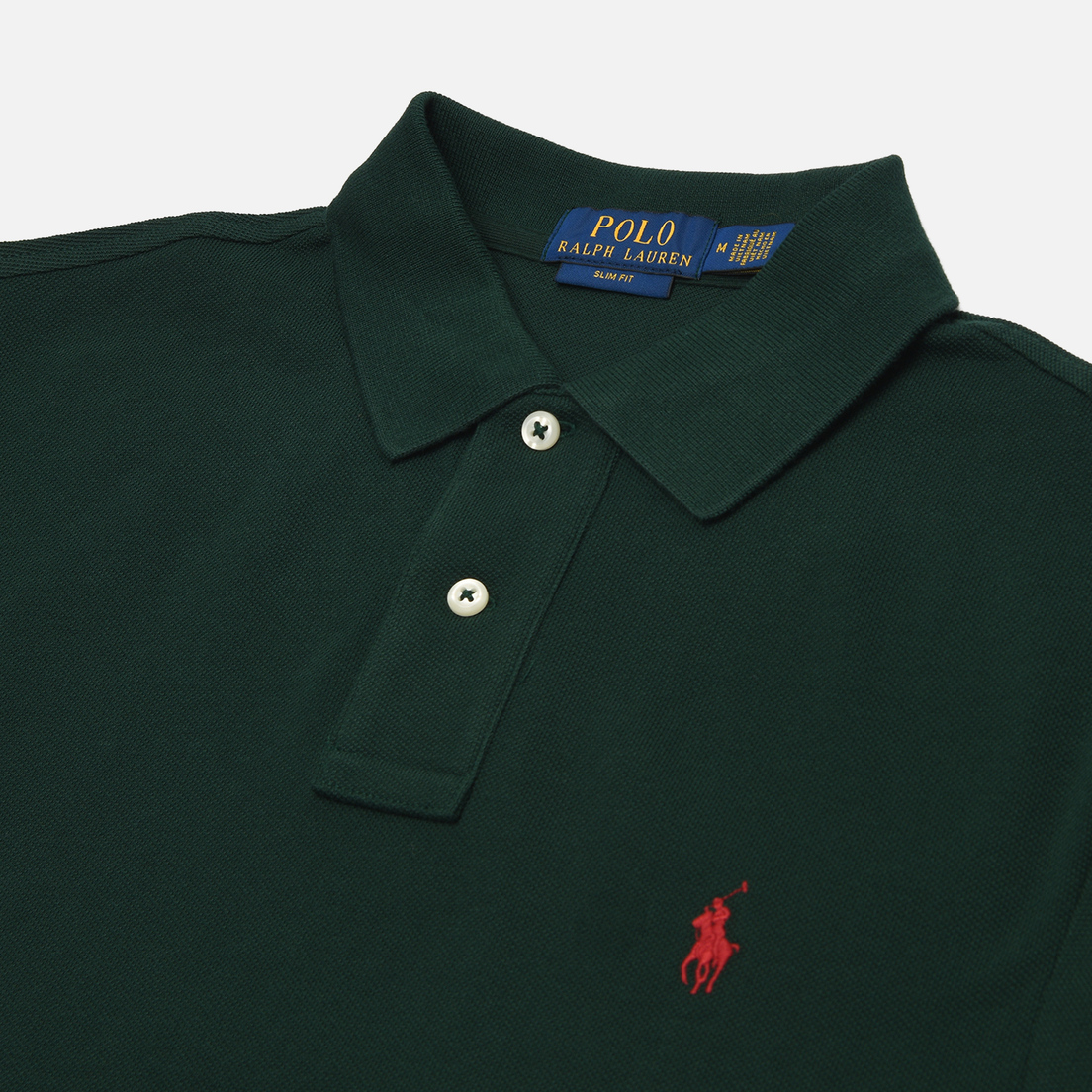 Polo Ralph Lauren Мужское поло The Iconic Basic Mesh Slim Fit