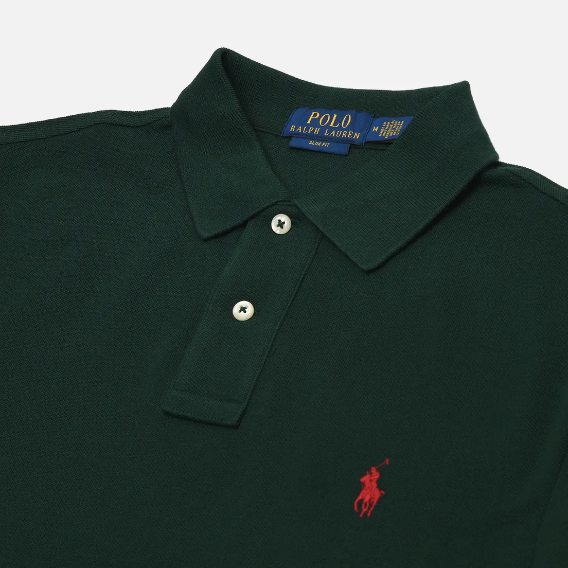 Polo Ralph Lauren Мужское поло The Iconic Basic Mesh Slim Fit