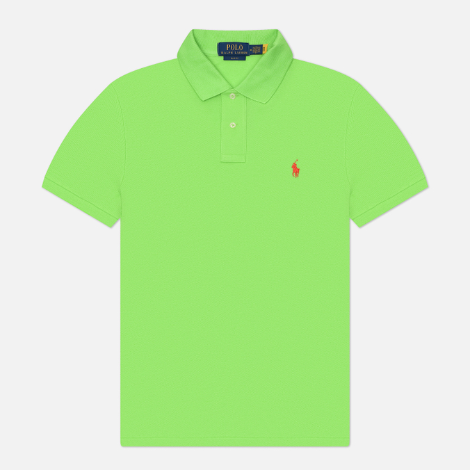Мужское поло Polo Ralph Lauren The Iconic Basic Mesh Slim Fit