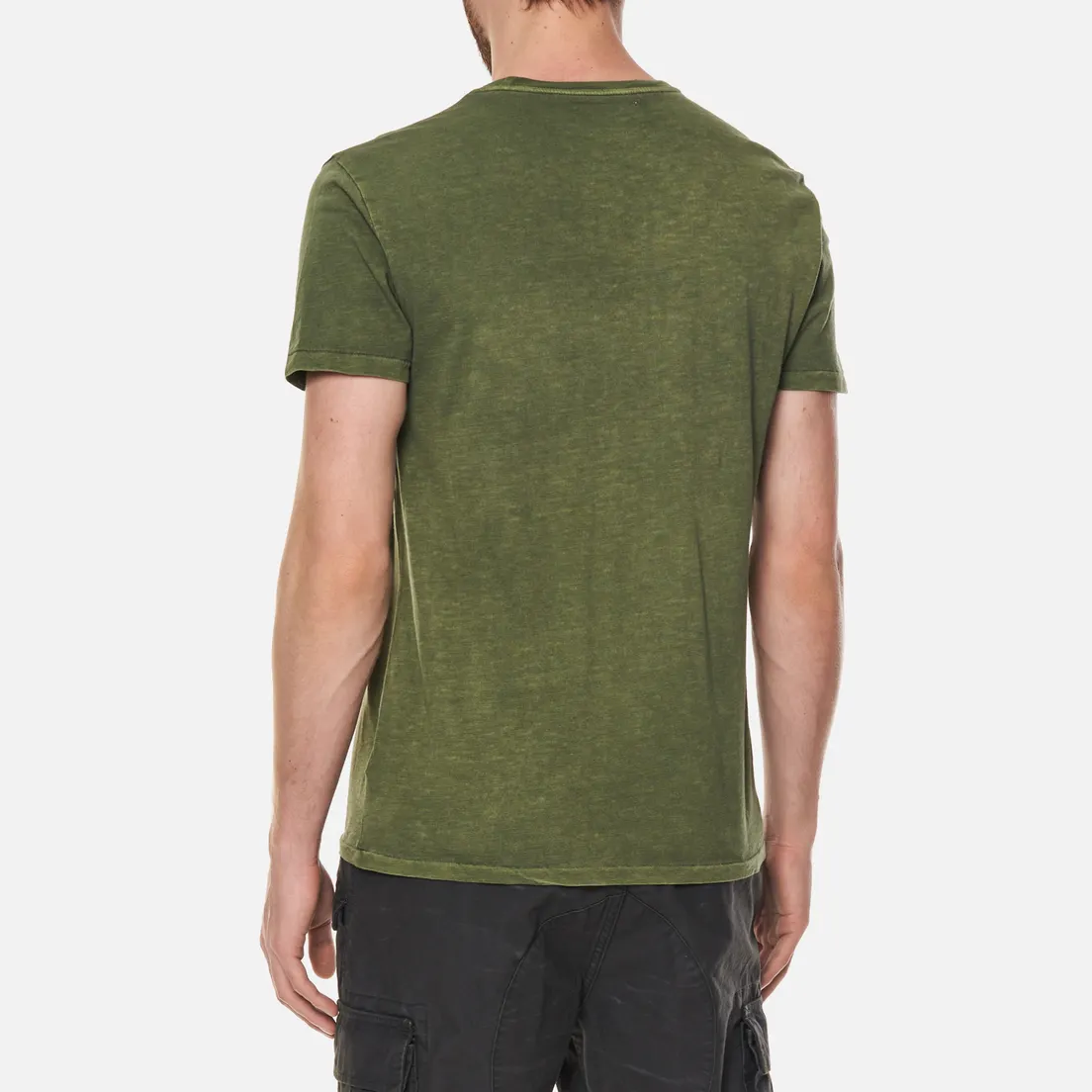 Polo Ralph Lauren Мужская футболка Custom Slim Fit Embroidered Pony Pocket