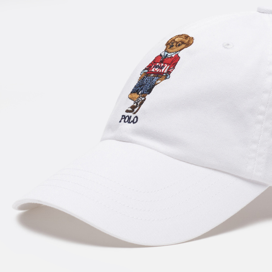Кепка Polo Ralph Lauren Polo Sport Bear Twill White