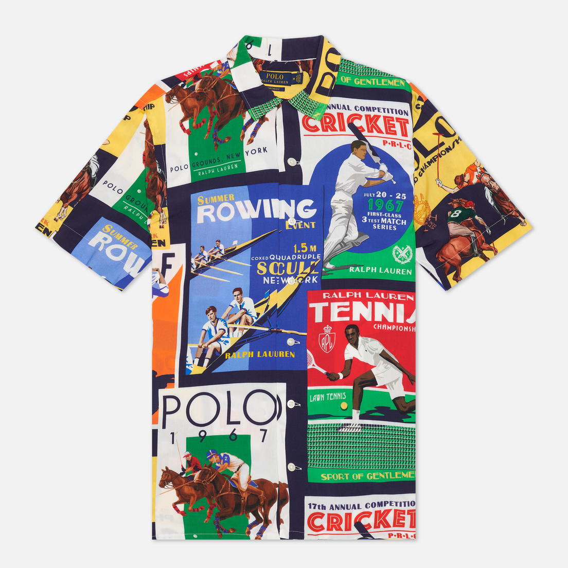 Polo Ralph Lauren Мужская рубашка Clubhouse Collage Vacation