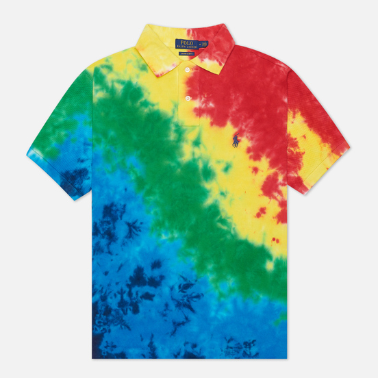 Мужское поло Polo Ralph Lauren Custom Slim Fit Tie-Dye Laguna Tie Dye