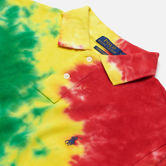 Мужское поло Polo Ralph Lauren Custom Slim Fit Tie-Dye Laguna Tie Dye