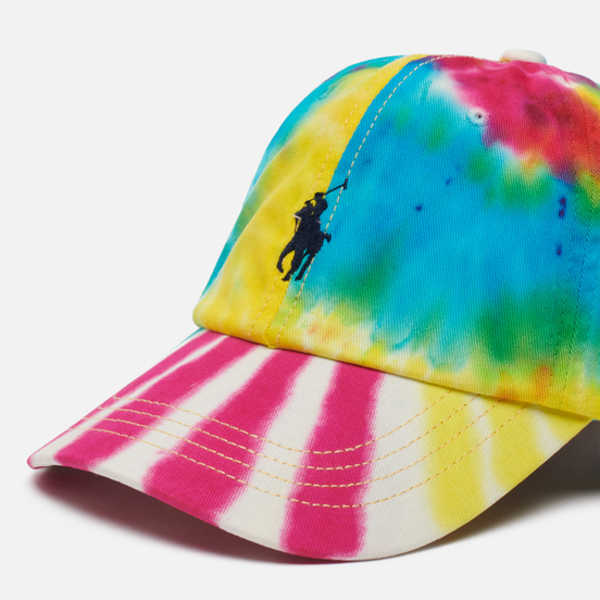 Кепка Polo Ralph Lauren Classic Sport Baseball Embroidered Logo Tie Dye