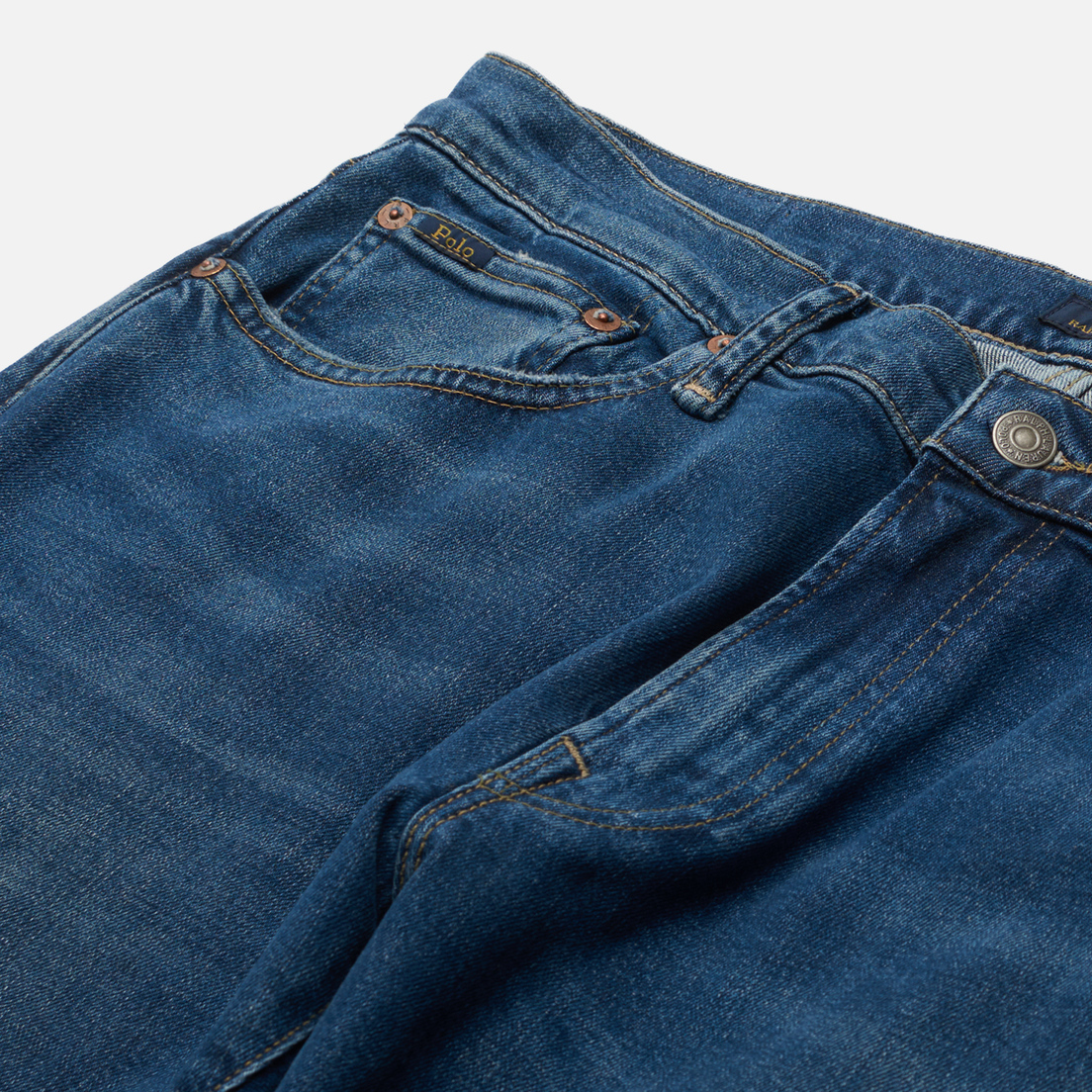 Polo Ralph Lauren Мужские джинсы Sullivan Slim Fit 5 Pocket Stretch Denim