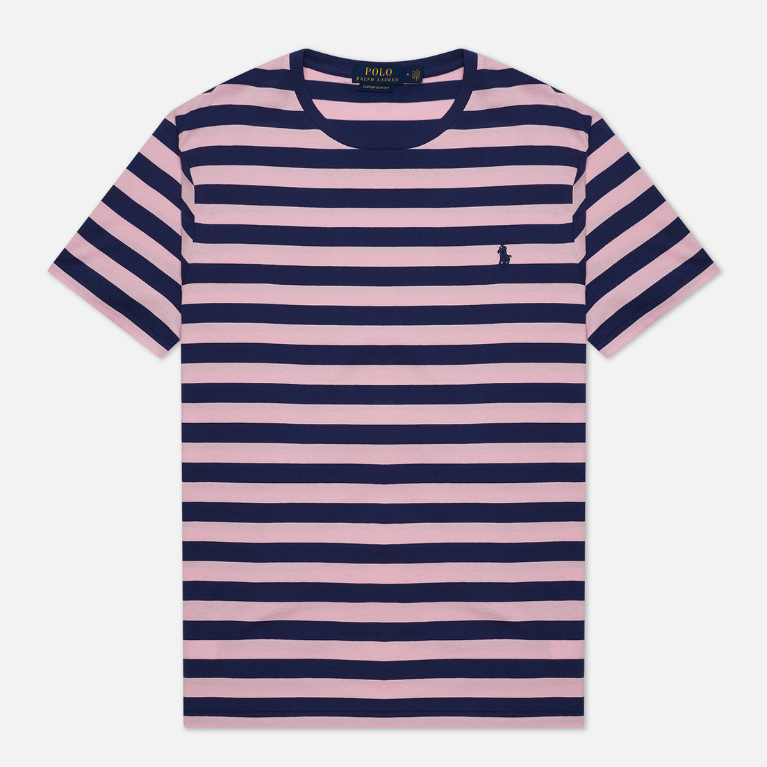 Polo Ralph Lauren Мужская футболка Custom Slim Fit Striped