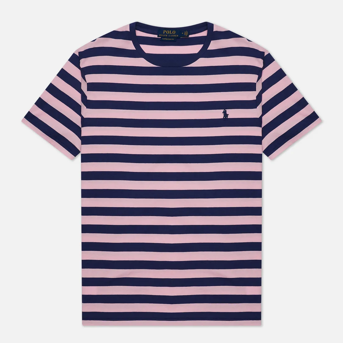 Polo Ralph Lauren Мужская футболка Custom Slim Fit Striped