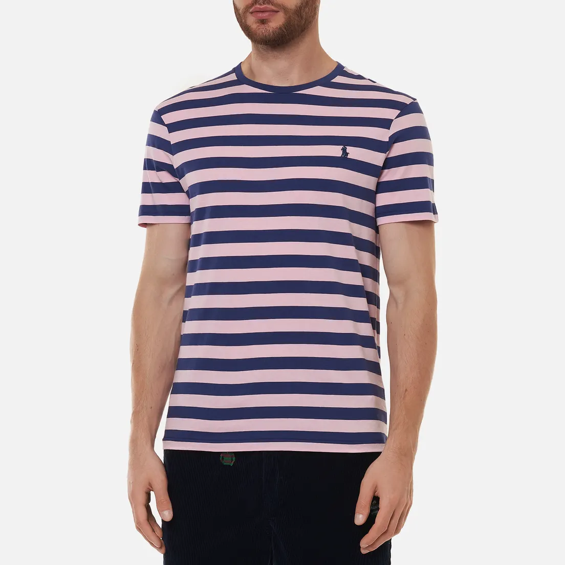 Polo Ralph Lauren Мужская футболка Custom Slim Fit Striped