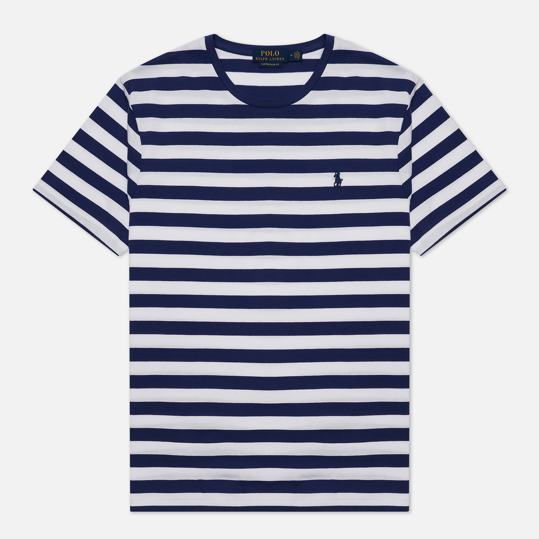 Polo Ralph Lauren Мужская футболка Custom Slim Fit Striped