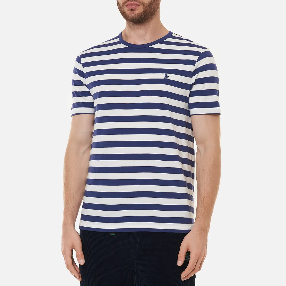 Polo Ralph Lauren Мужская футболка Custom Slim Fit Striped