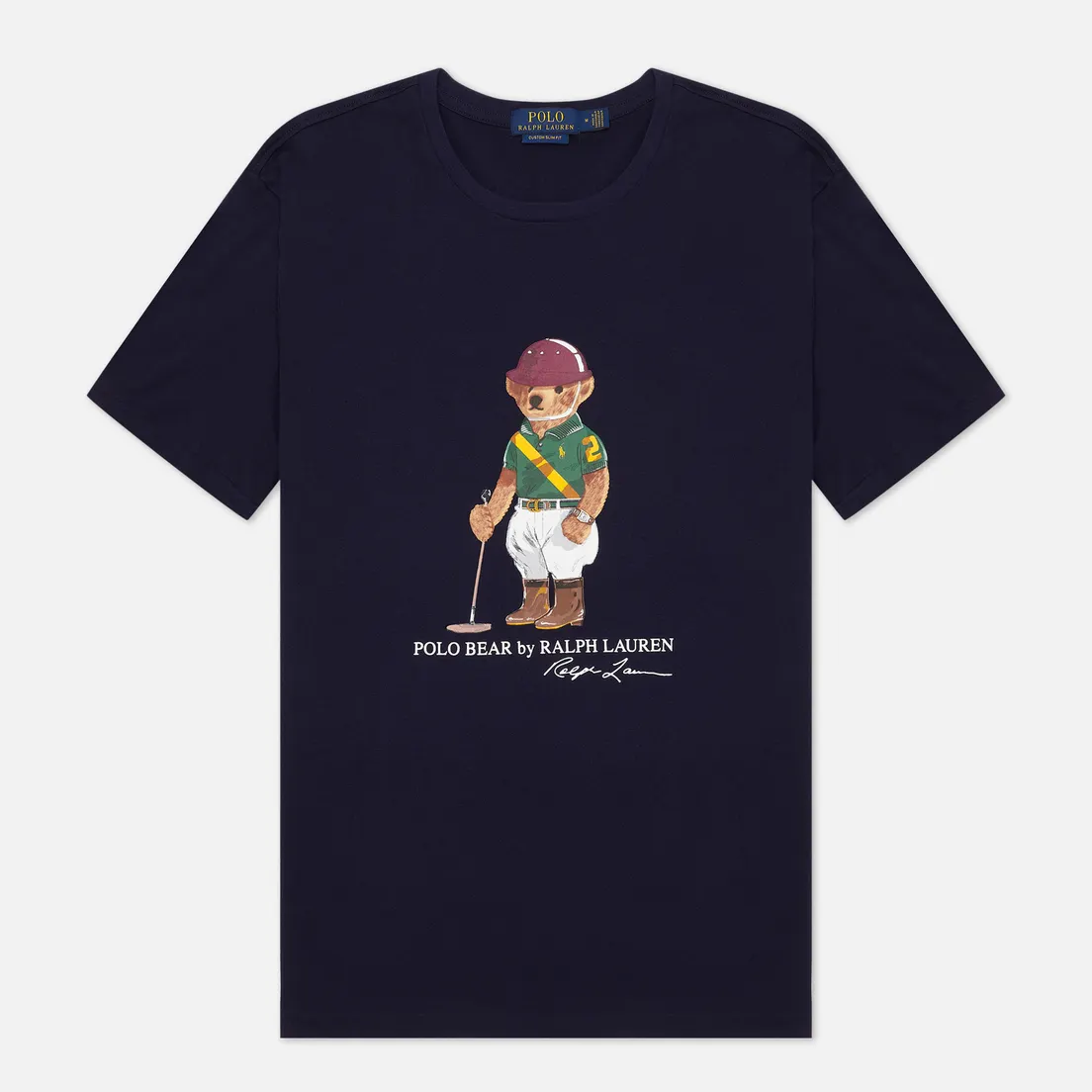 Polo Ralph Lauren Мужская футболка Polo Bear Custom Slim Fit