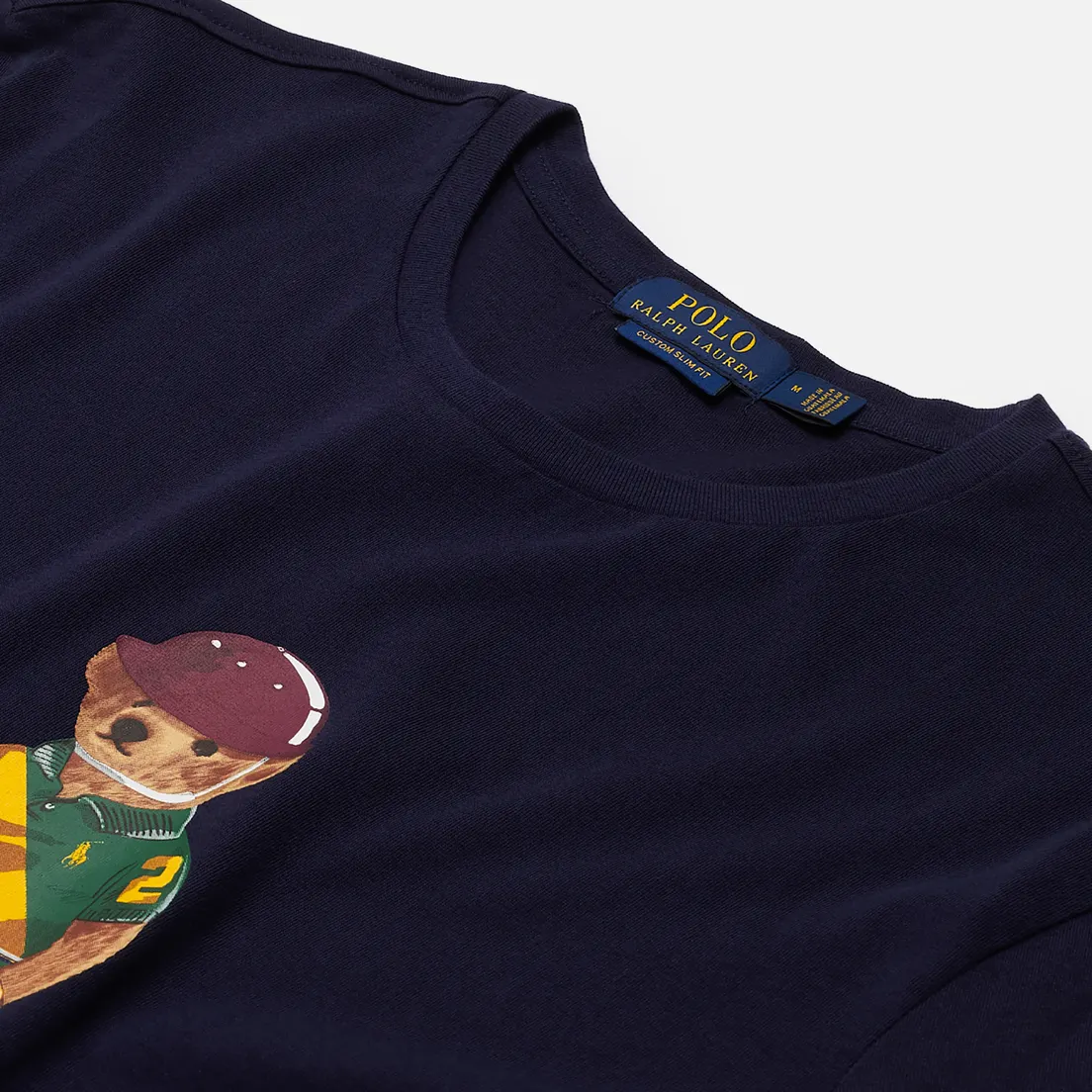 Polo Ralph Lauren Мужская футболка Polo Bear Custom Slim Fit