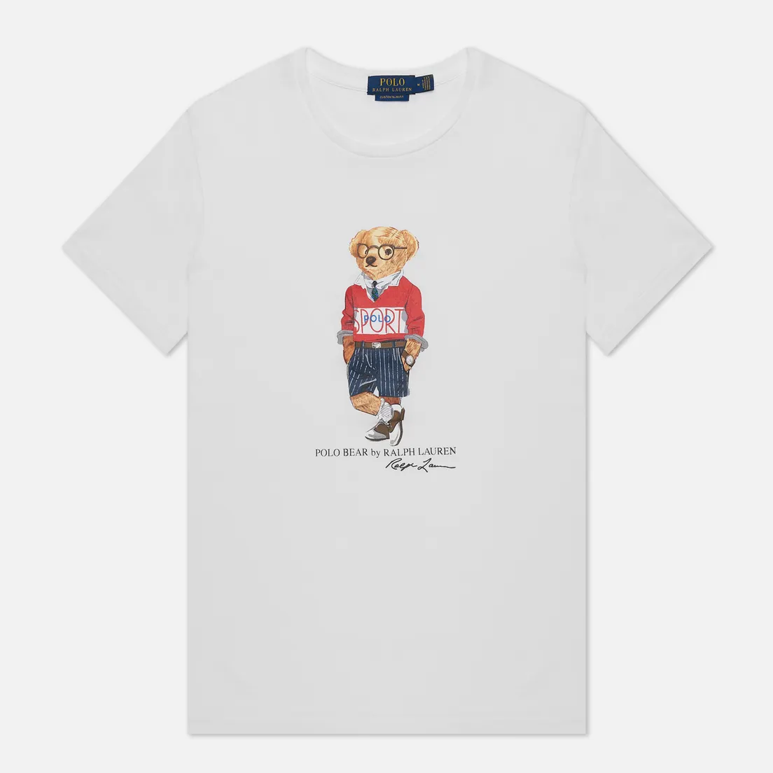 Polo Ralph Lauren Мужская футболка Polo Bear Custom Slim Fit