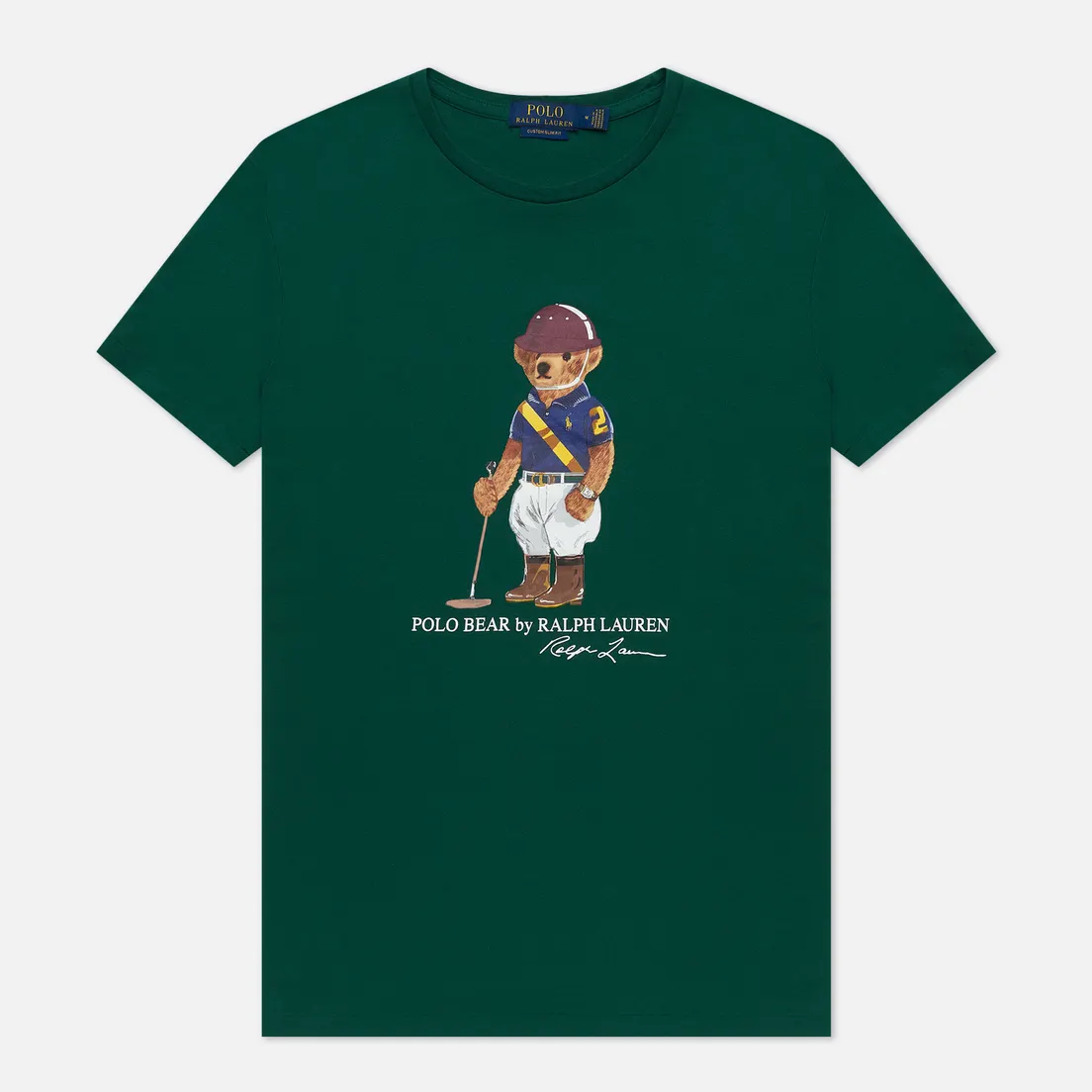 Polo Ralph Lauren Мужская футболка Polo Bear Custom Slim Fit