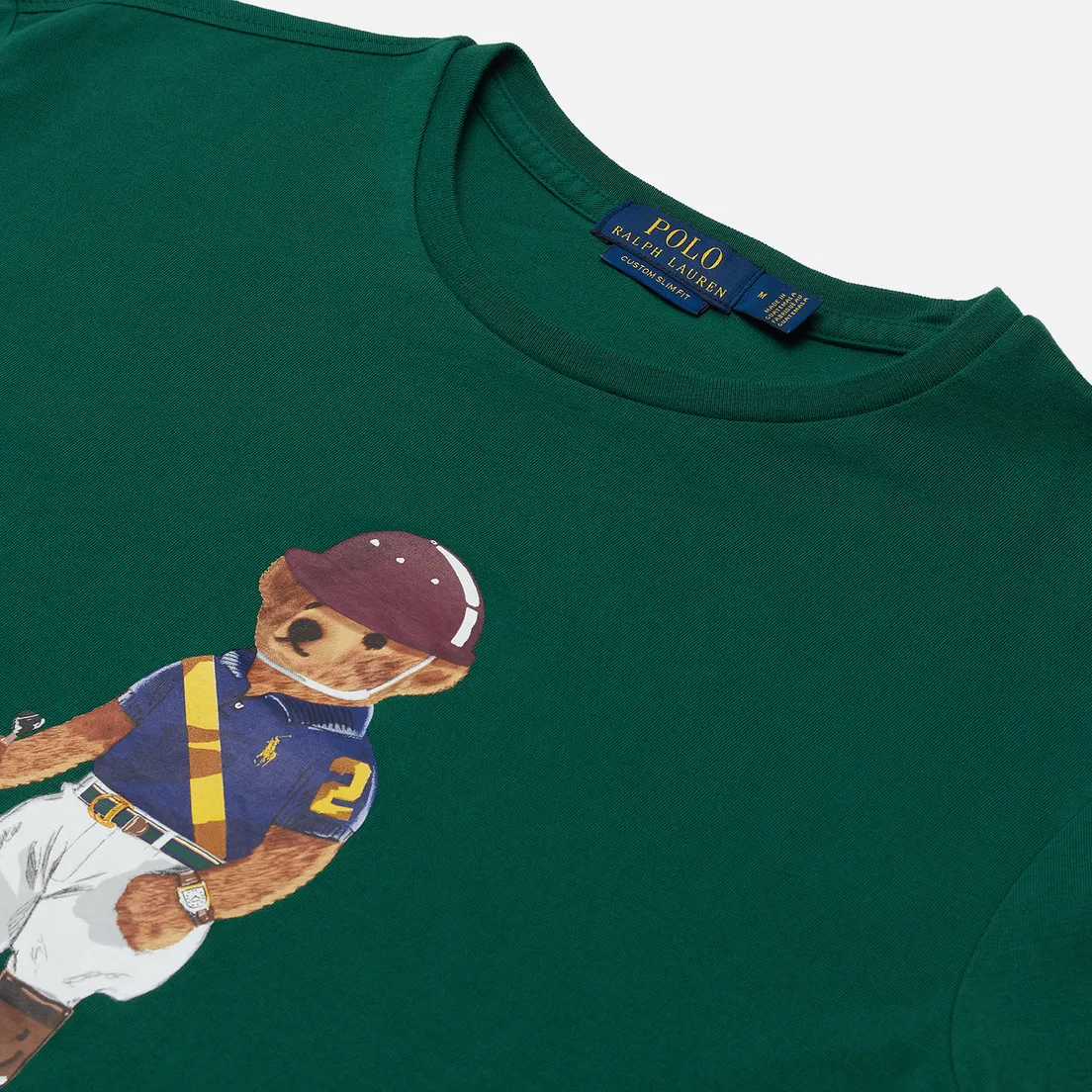 Polo Ralph Lauren Мужская футболка Polo Bear Custom Slim Fit